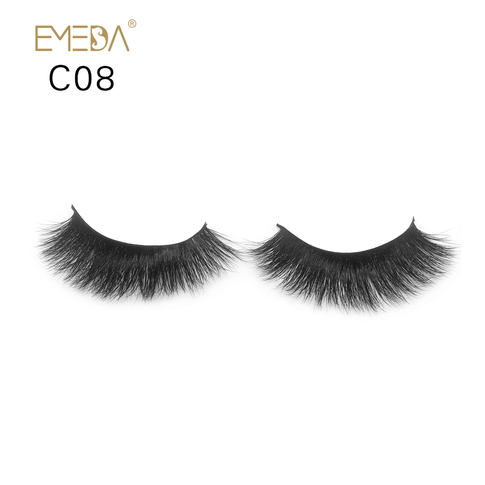 100% handmade 3d mink fur eyelashes YP62